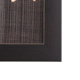 Brown Tapestry VI by Mercana Studio a Hand Embellished Textured Framed Art Print from Mercana - Luna Furniture