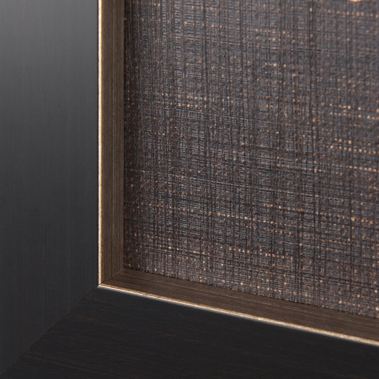 Brown Tapestry VI by Mercana Studio a Hand Embellished Textured Framed Art Print from Mercana - Luna Furniture