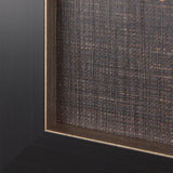 Brown Tapestry VI by Mercana Studio a Hand Embellished Textured Framed Art Print from Mercana - Luna Furniture