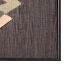 Brown Tapestry VII by Mercana Studio a Hand Embellished Textured Framed Art Print from Mercana - Luna Furniture