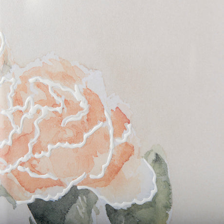 Boho Flowers II by Mercana Studio a Hand Embellished Textured Framed Art Print Matted under Glass from Mercana - Luna Furniture