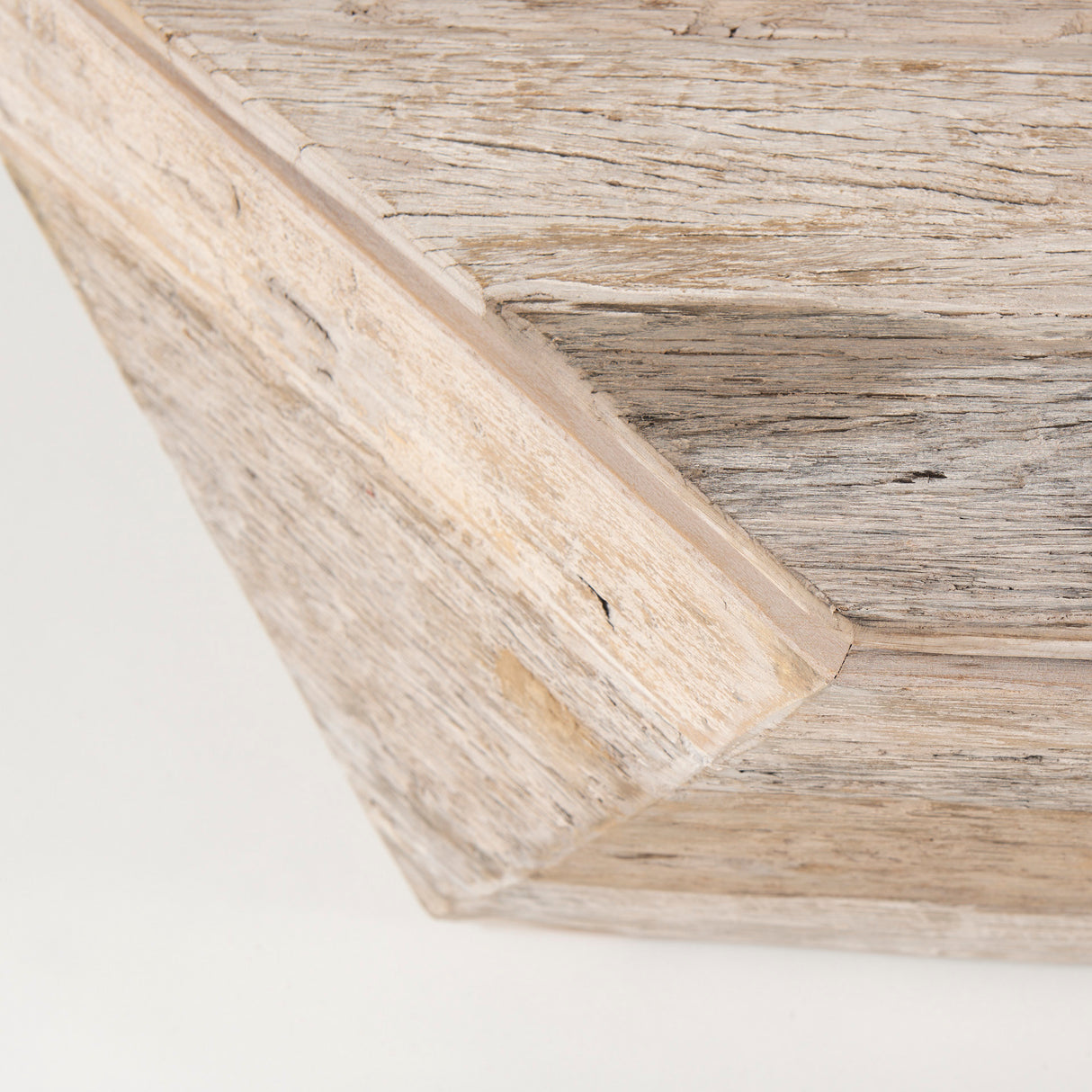 Esagono Octagonal Reclaimed Wood Coffee Table w/ Storage from Mercana - Luna Furniture