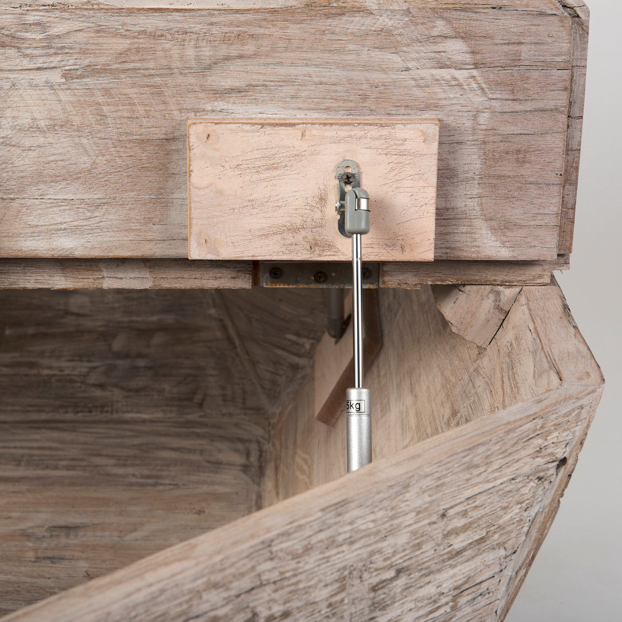 Esagono Octagonal Reclaimed Wood Coffee Table w/ Storage from Mercana - Luna Furniture