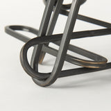 Henderson 10.4L x 8.3W x 7.7H Black Metal Paperclip Decorative Object from Mercana - Luna Furniture