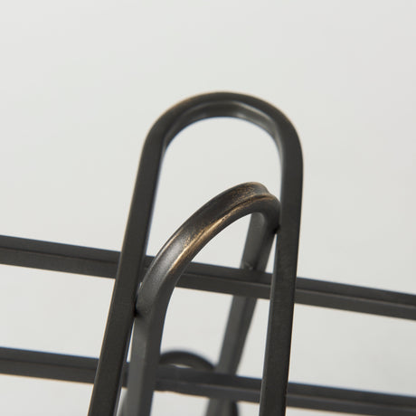Henderson 12.2L x 9.1W x 9.1H Black Metal Paperclip Decorative Object from Mercana - Luna Furniture