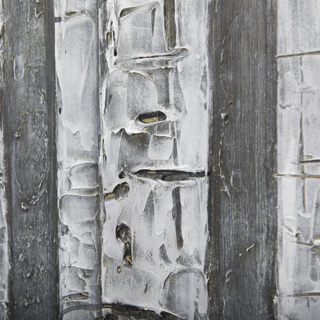 Birch Trees by Studio M a Hand Embellished Gallery-Wrapped Canvas Print from Mercana - Luna Furniture