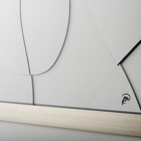 Geometry Experiment II by Studio M a handmade Original Framed Artwork under Glass from Mercana - Luna Furniture