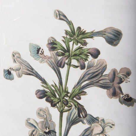 Soft Blue Botanoicals III by Mercana Studio Hand Embellished Framed Art Print Matted under Glass from Mercana - Luna Furniture