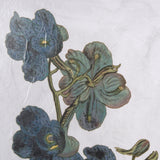 Soft Blue Botanoicals V by Mercana Studio Hand Embellished Framed Art Print Matted under Glass from Mercana - Luna Furniture