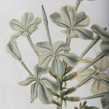 Soft Blue Botanoicals VII by Mercana Studio Hand Embellished Framed Art Print Matted under Glass from Mercana - Luna Furniture