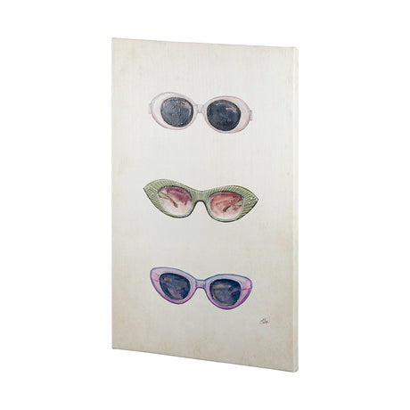 Sunglass Collection I by NaTar a Hand Embellished Textured Canvas from Mercana - Luna Furniture
