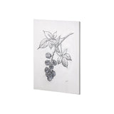 Wildberry Collection Blackberry by Ariana a Hand Embellished Textured Canvas from Mercana - Luna Furniture