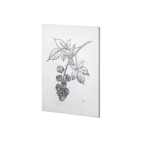 Wildberry Collection Blackberry by Ariana a Hand Embellished Textured Canvas from Mercana - Luna Furniture