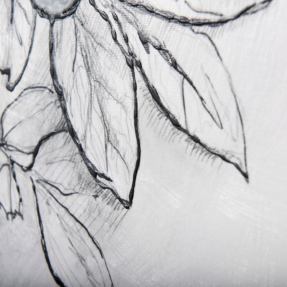 Wildberry Collection Blueberry by Ariana a Hand Embellished Textured Canvas from Mercana - Luna Furniture