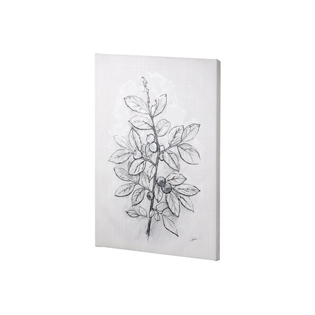 Wildberry Collection Blueberry by Ariana a Hand Embellished Textured Canvas from Mercana - Luna Furniture