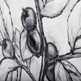 Wildberry Collection Blueberry by Ariana a Hand Embellished Textured Canvas from Mercana - Luna Furniture