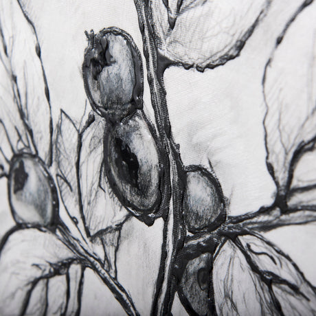 Wildberry Collection Blueberry by Ariana a Hand Embellished Textured Canvas from Mercana - Luna Furniture