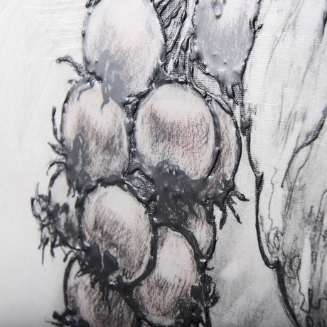 Wildberry Collection Saskatoonberry by Ariana a Hand Embellished Textured Canvas from Mercana - Luna Furniture