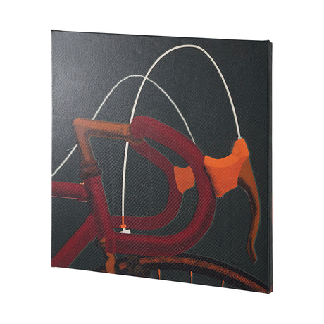 Bike Handle Green by Alarm a Hand Embellished Textured Canvas from Mercana - Luna Furniture