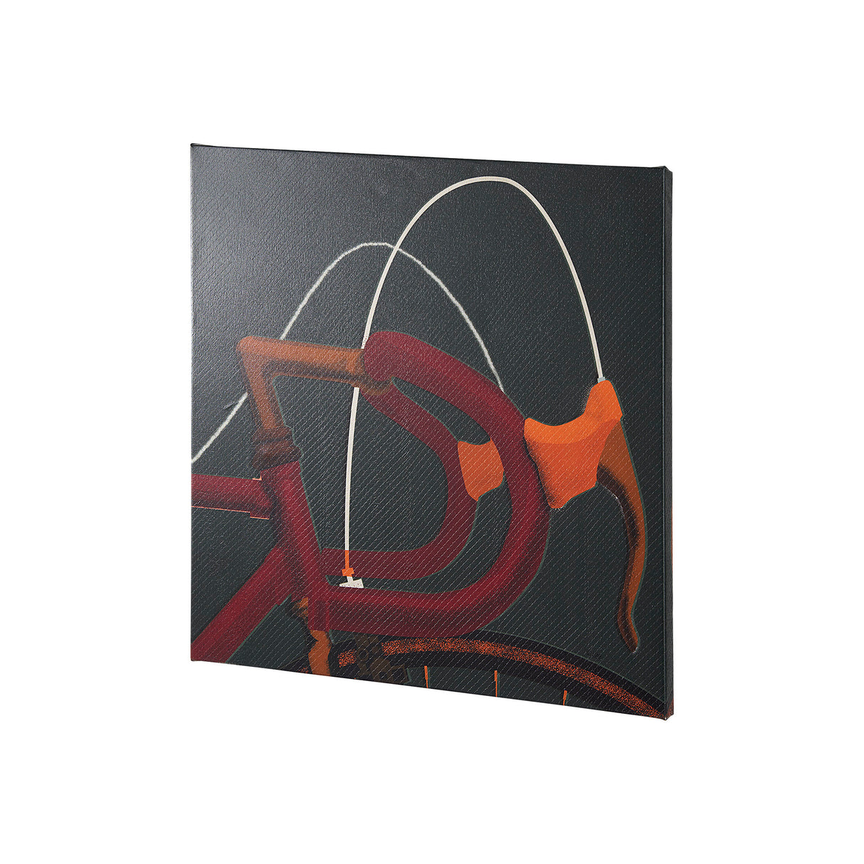 Bike Handle Green by Alarm a Hand Embellished Textured Canvas from Mercana - Luna Furniture