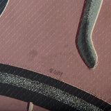 Bike Handle Pink by Alarm a Hand Embellished Textured Canvas from Mercana - Luna Furniture
