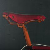 Bike Saddle Green by Alarm a Hand Embellished Textured Canvas from Mercana - Luna Furniture