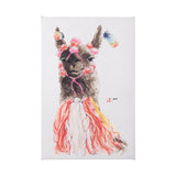 Lama II by Mercana Studio a Hand Embellished Textured Canvas from Mercana - Luna Furniture