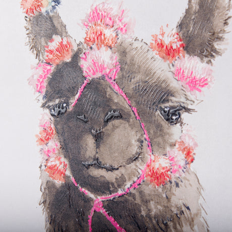 Lama II by Mercana Studio a Hand Embellished Textured Canvas from Mercana - Luna Furniture