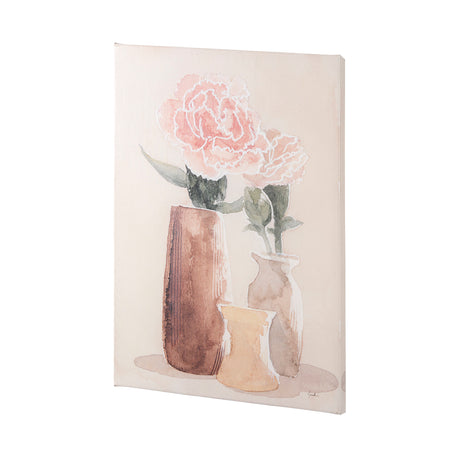 Boho Flowers I by Gabrielle Crawford a Hand Embellished Textured Canvas from Mercana - Luna Furniture