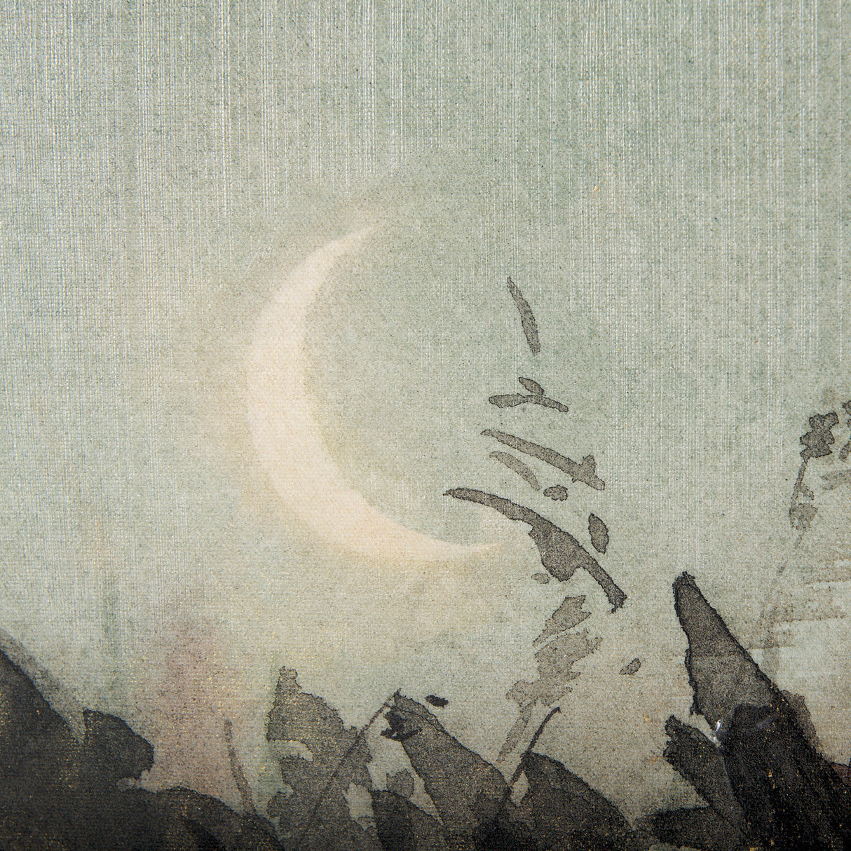 Moon Sets, Sun Rises I by Mercana Studio a Hand Embellished Textured Canvas from Mercana - Luna Furniture