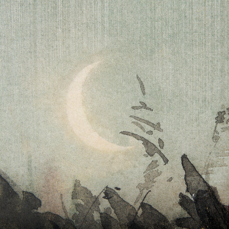 Moon Sets, Sun Rises I by Mercana Studio a Hand Embellished Textured Canvas from Mercana - Luna Furniture