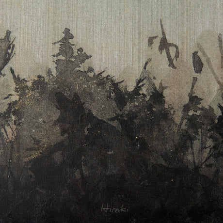 Moon Sets, Sun Rises II by Mercana Studio a Hand Embellished Textured Canvas from Mercana - Luna Furniture