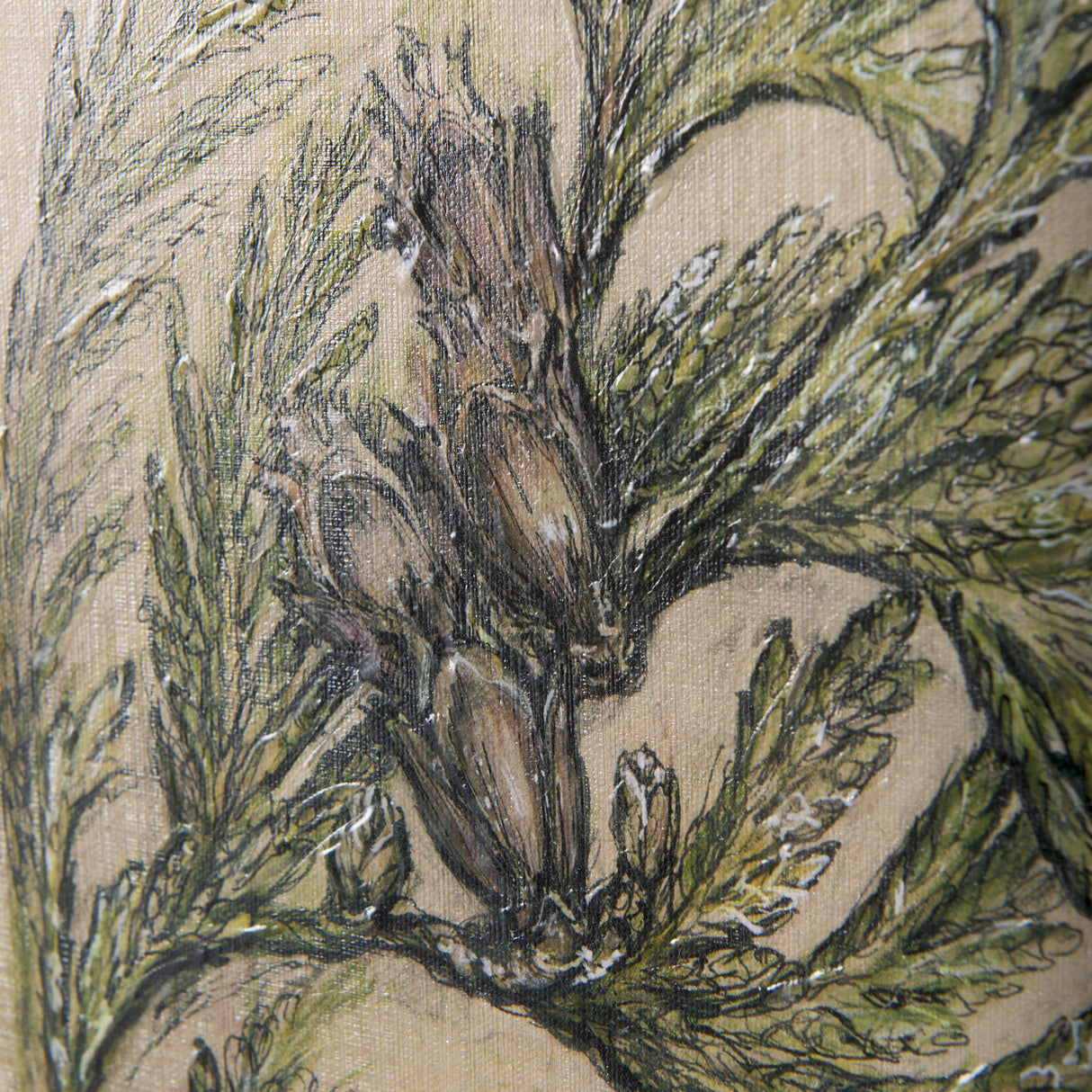 Evergreen collection III by Victoria a Hand Embellished Textured Canvas from Mercana - Luna Furniture