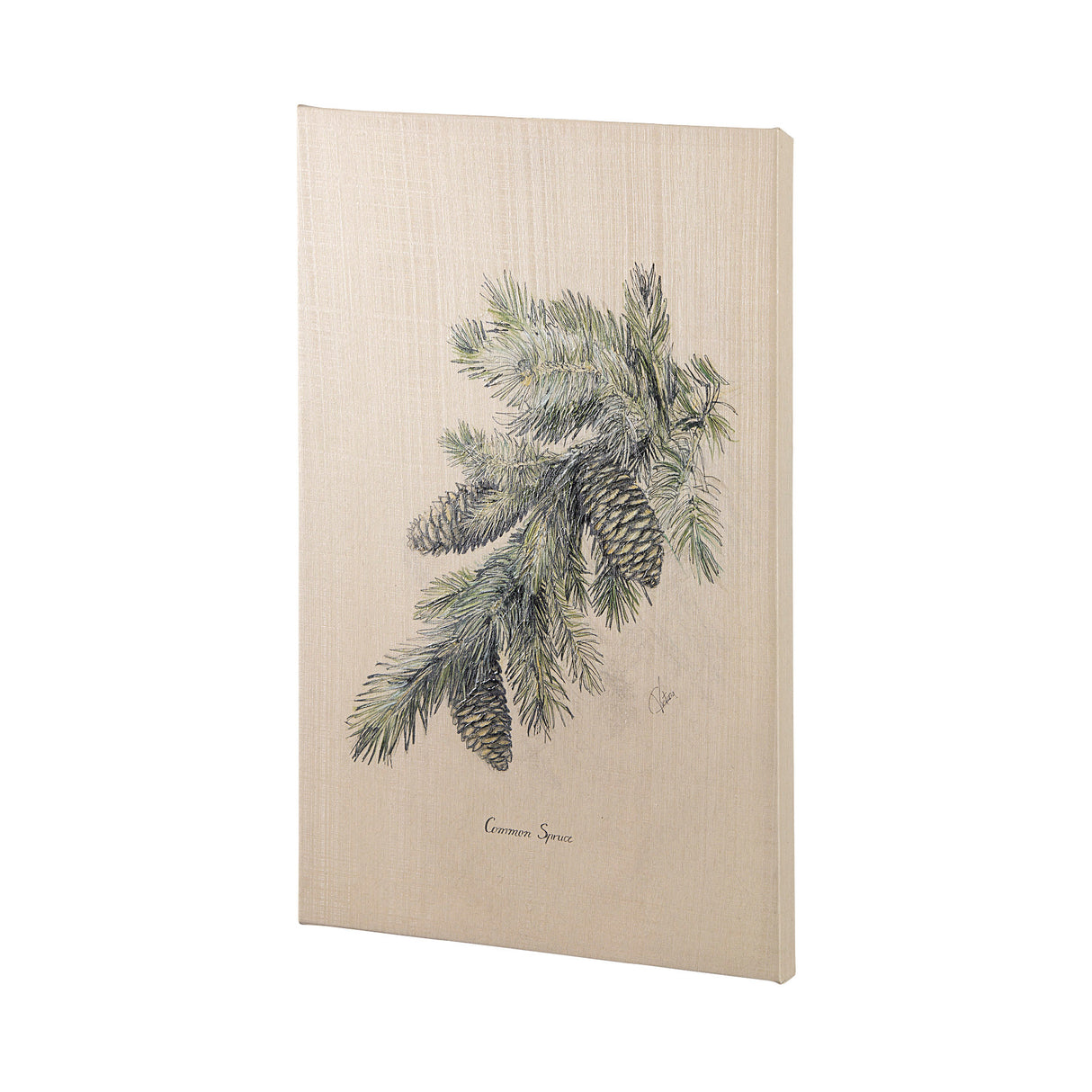 Evergreen collection IV by Victoria a Hand Embellished Textured Canvas from Mercana - Luna Furniture