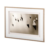 Broads Regatta, Island Yachts by Ben Wood Hand Embelished Framed Photo Art Print Matted under Glass from Mercana - Luna Furniture