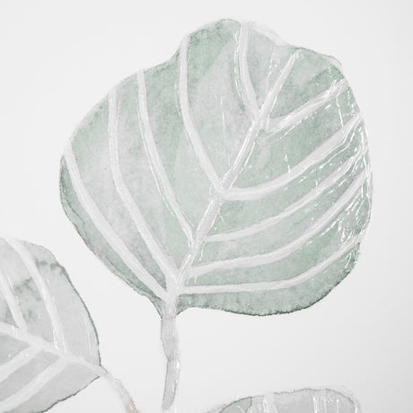 Soft Eucalyptus Branch I by Emma Scarvey Hand Embellished Framed Art Print Matted under Glass from Mercana - Luna Furniture