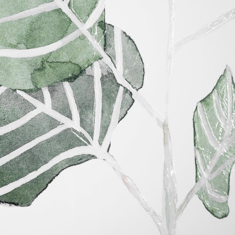 Soft Eucalyptus Branch I by Emma Scarvey Hand Embellished Framed Art Print Matted under Glass from Mercana - Luna Furniture