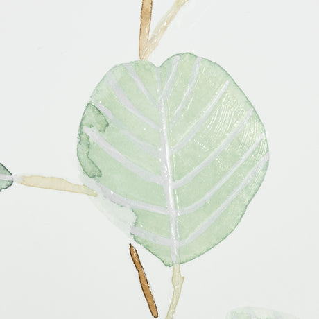 Soft Eucalyptus Branch IV by Emma Scarvey Hand Embellished Framed Art Print Matted under Glass from Mercana - Luna Furniture
