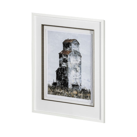 Abandoned Grain Elevator I by Mercana Studio Hand Embellished Framed Art Print Matted under Glass from Mercana - Luna Furniture