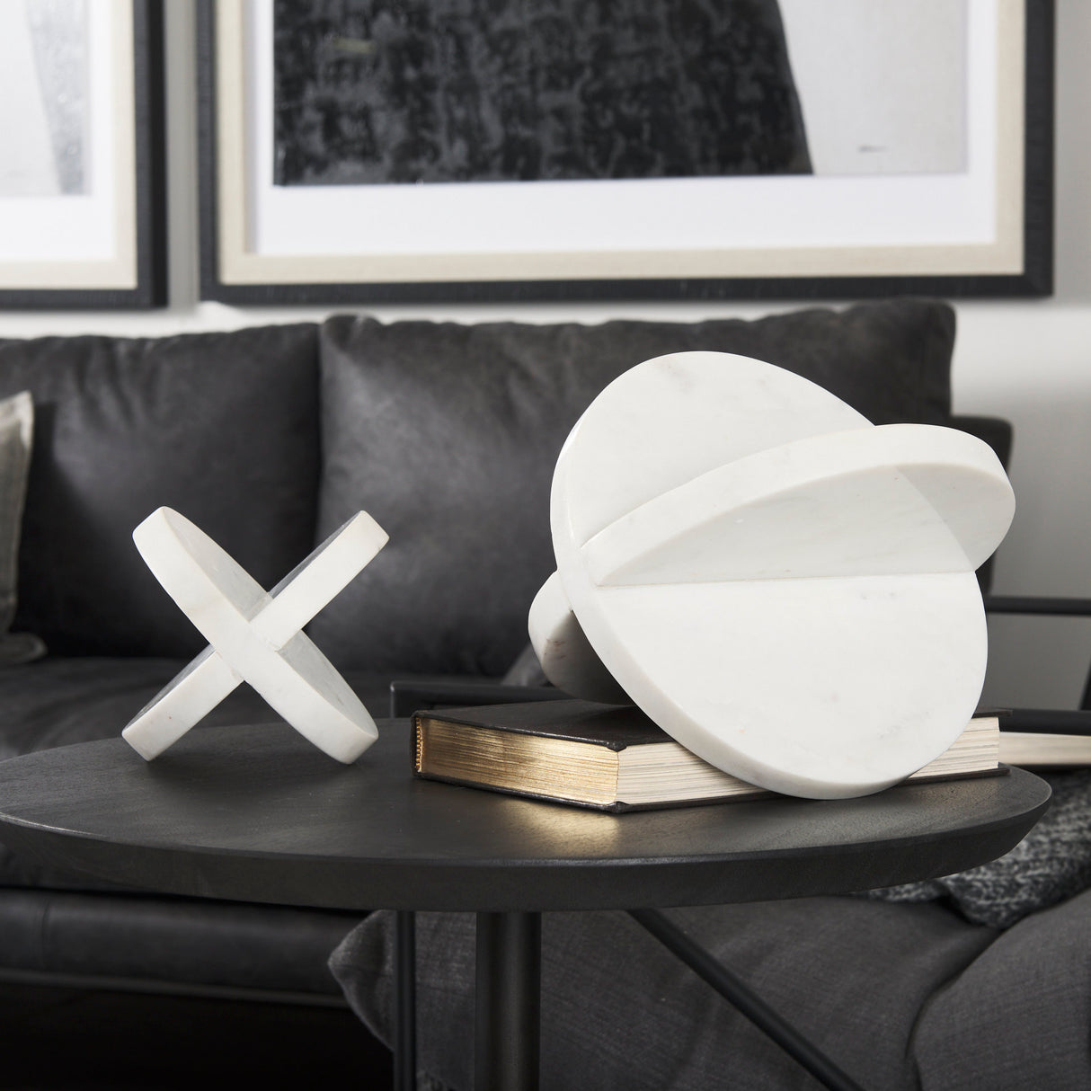 Sophia 6.0"L x 6.0"W x 6.0"H Small Marble Ornament from Mercana - Luna Furniture