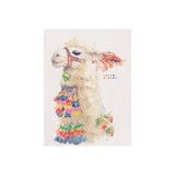 Lama III by Mercana Studio a Hand Embellished Textured Canvas from Mercana - Luna Furniture