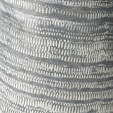 Serena II 11.2H Large Gray/White Textured Metal Jug from Mercana - Luna Furniture