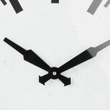 Felix Gray Metal Square Table Clock from Mercana - Luna Furniture