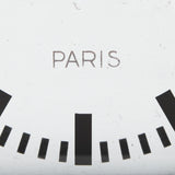 Felix Gray Metal Square Table Clock from Mercana - Luna Furniture