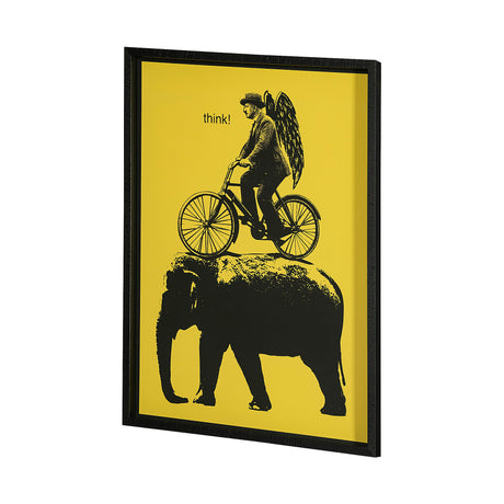 Think! by Urban Octopus a Framed Art Print Matted under Glass from Mercana - Luna Furniture