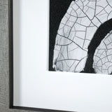 Ying (Black) by Mercana Studio a Hand Embellished Textured Framed Art Print Matted under Glass from Mercana - Luna Furniture