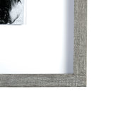 Yang (White) by Mercana Studio a Hand Embellished Textured Framed Art Print Matted under Glass from Mercana - Luna Furniture