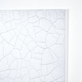Yang (White) by Mercana Studio a Hand Embellished Textured Framed Art Print Matted under Glass from Mercana - Luna Furniture