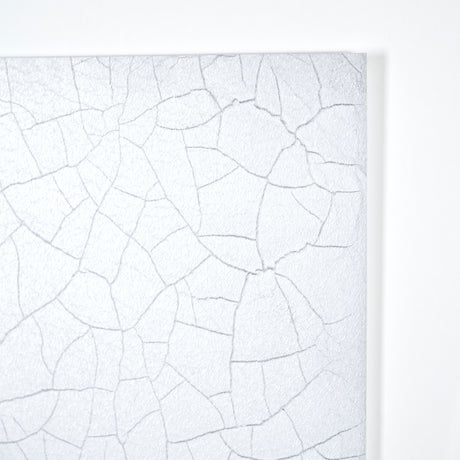 Yang (White) by Mercana Studio a Hand Embellished Textured Framed Art Print Matted under Glass from Mercana - Luna Furniture