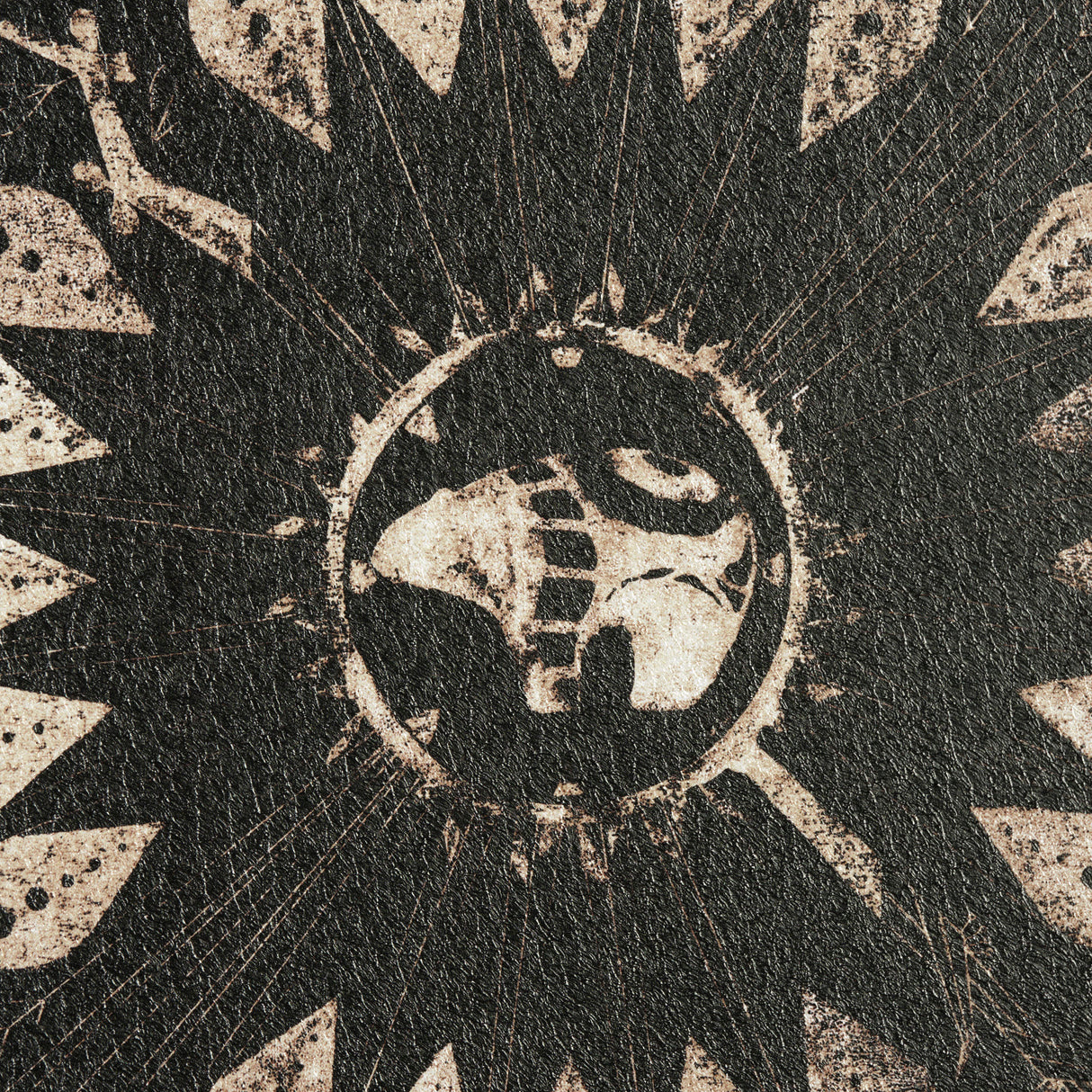 Sandpainting-Ink II by Mercana Studio Hand Embellished Textured Framed Art Print Matted under Glass from Mercana - Luna Furniture
